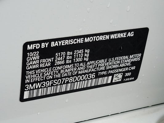 2023 BMW 330e xDrive Sedan 330e xDrive Plug-In Hybrid in Bridgewater, NJ - Open Road Automotive Group
