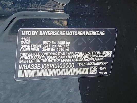 2024 BMW 760i xDrive Sedan 760i xDrive Sedan in Bridgewater, NJ - Open Road Automotive Group