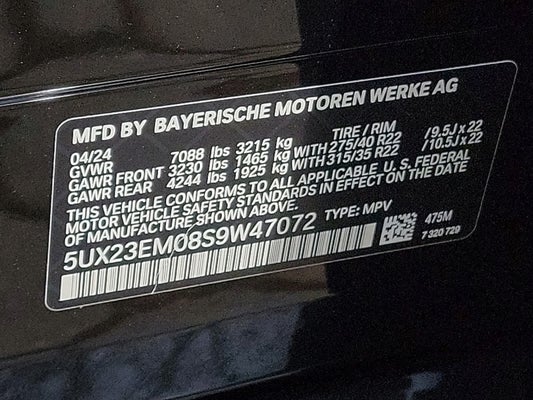2025 BMW X7 xDrive40i Base in Bridgewater, NJ - Open Road Automotive Group