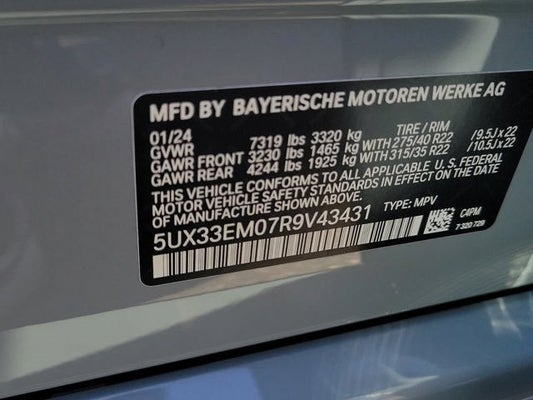 2024 BMW X7 M60i M60i Sports Activity Vehicle in Bridgewater, NJ - Open Road Automotive Group