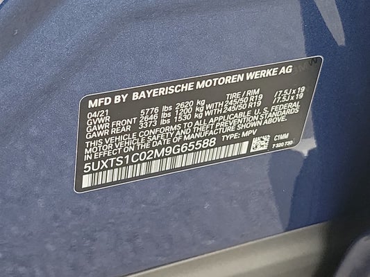 2021 BMW X3 xDrive30e Plug-In Hybrid in Bridgewater, NJ - Open Road Automotive Group