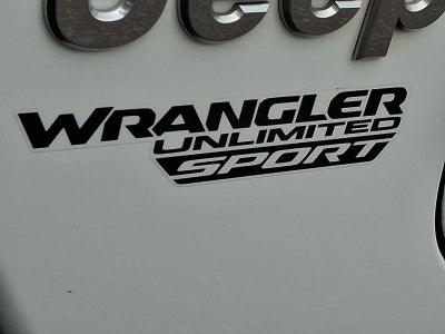 2018 Jeep Wrangler Unlimited Sport S 4x4