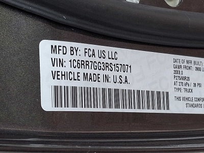 2024 RAM 1500 Classic SLT 4x4 Quad Cab 64 Box