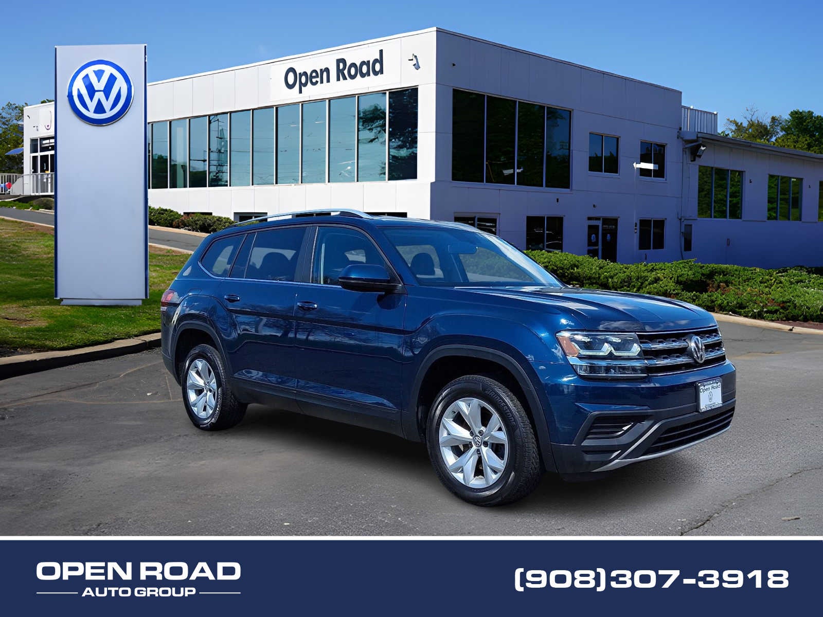 2019 Volkswagen Atlas 3.6L V6 S 4MOTION