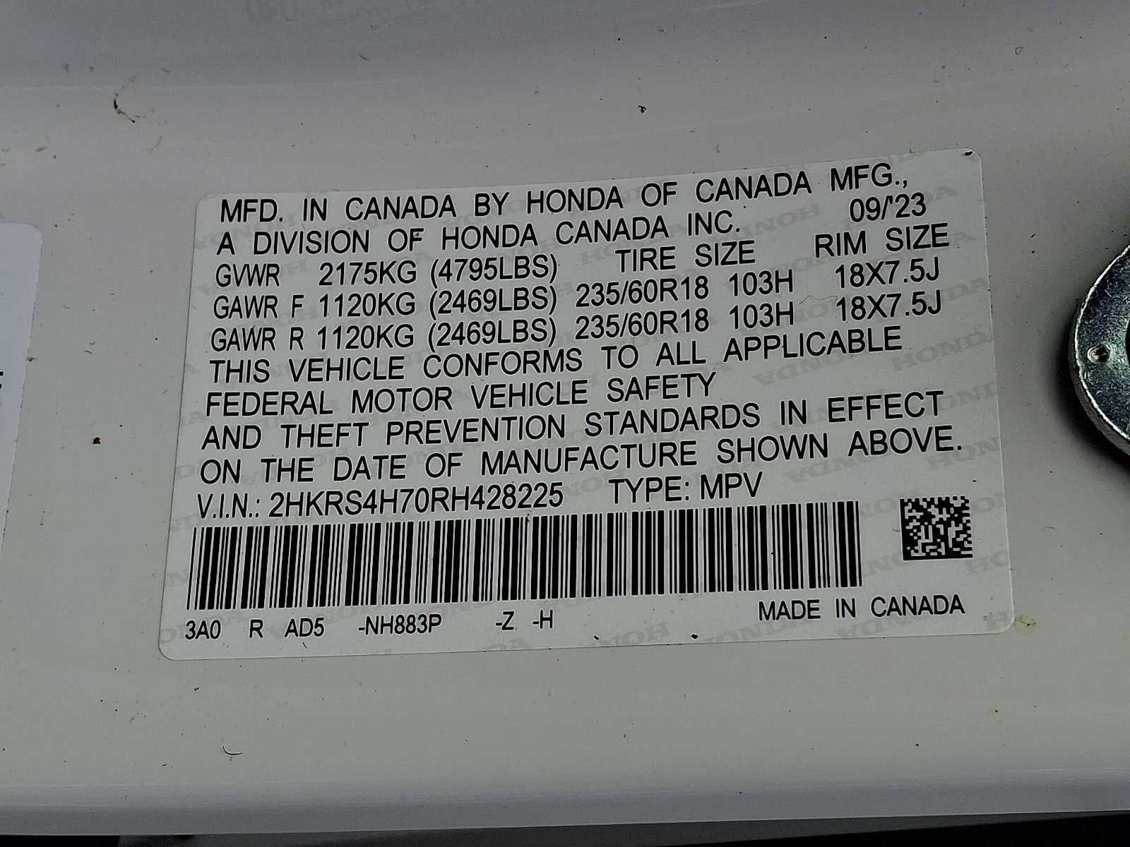 2024 Honda CR-V EX-L AWD