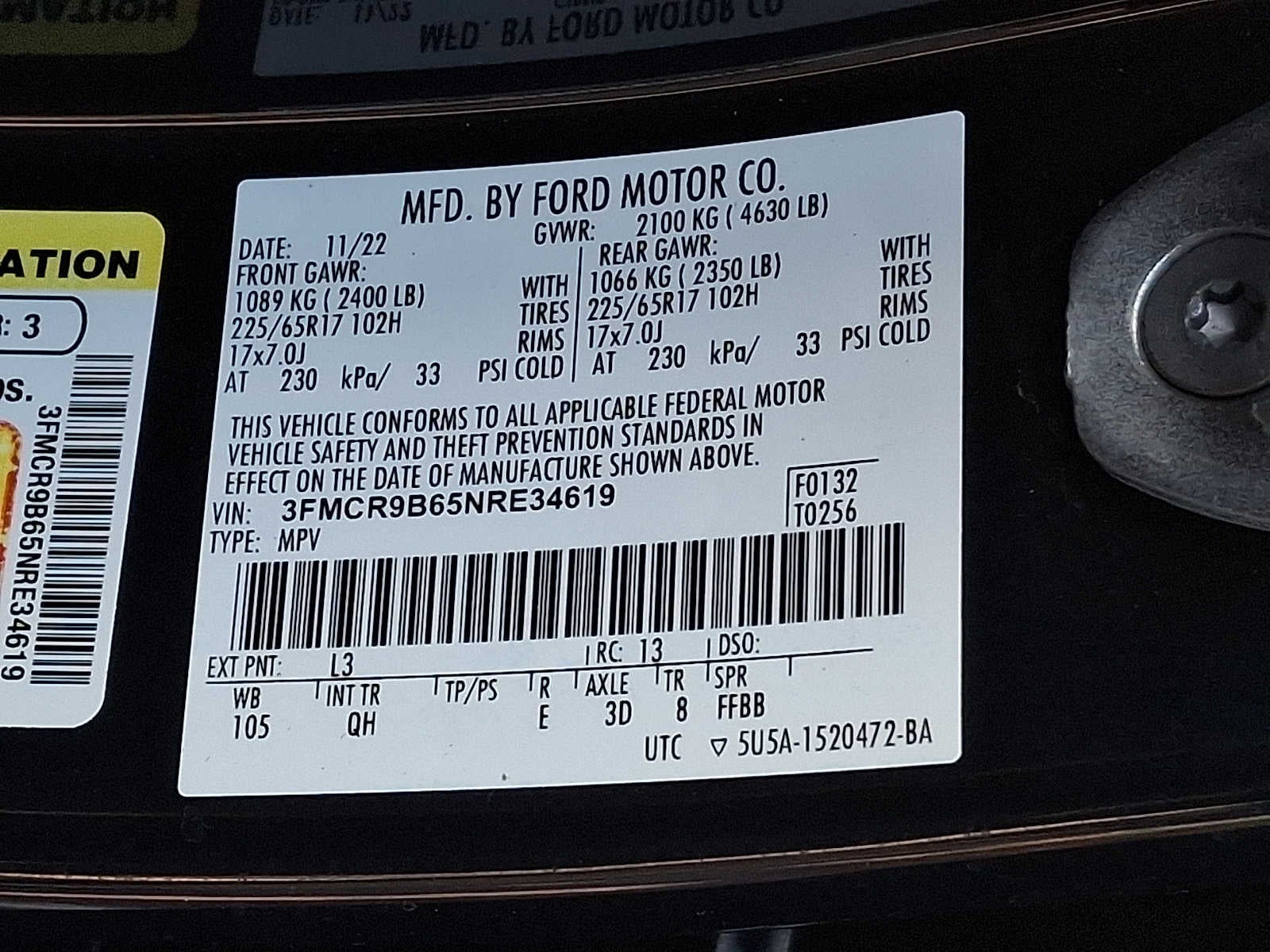 2022 Ford Bronco Sport Big Bend 4x4