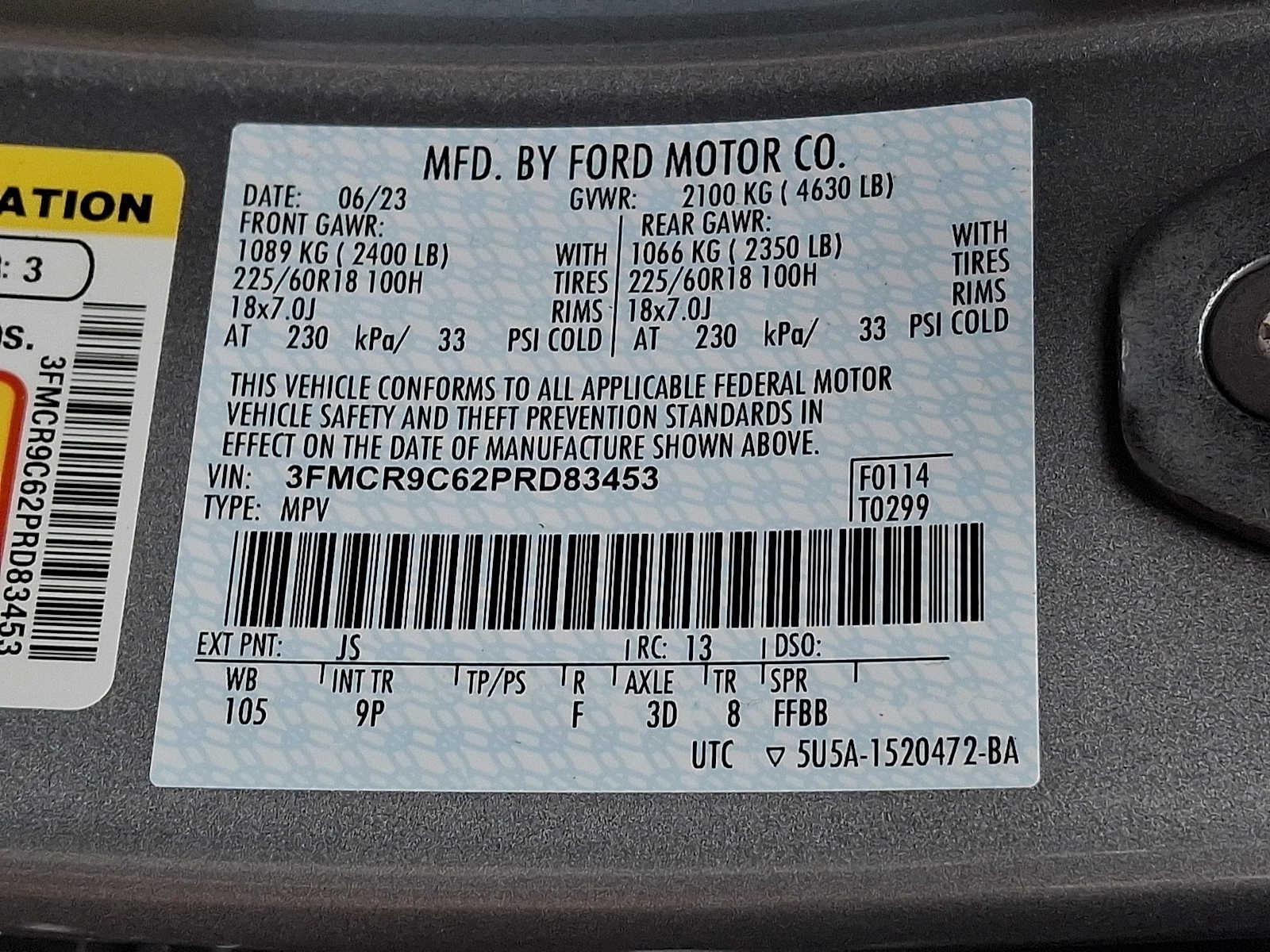 2023 Ford Bronco Sport Outer Banks 4x4