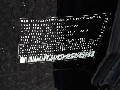 2022 Volkswagen Tiguan 2.0T SE R-Line Black 4MOTION