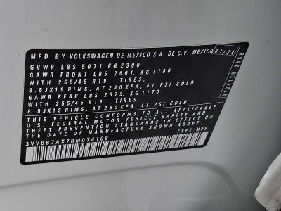 2024 Volkswagen Tiguan 2.0T SE R-Line Black 4MOTION