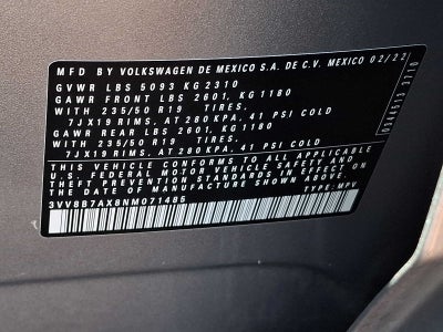 2022 Volkswagen Tiguan 2.0T SE R-Line Black 4MOTION