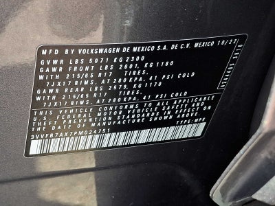 2023 Volkswagen Tiguan 2.0T S 4MOTION