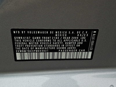 2023 Volkswagen Jetta Sport Auto
