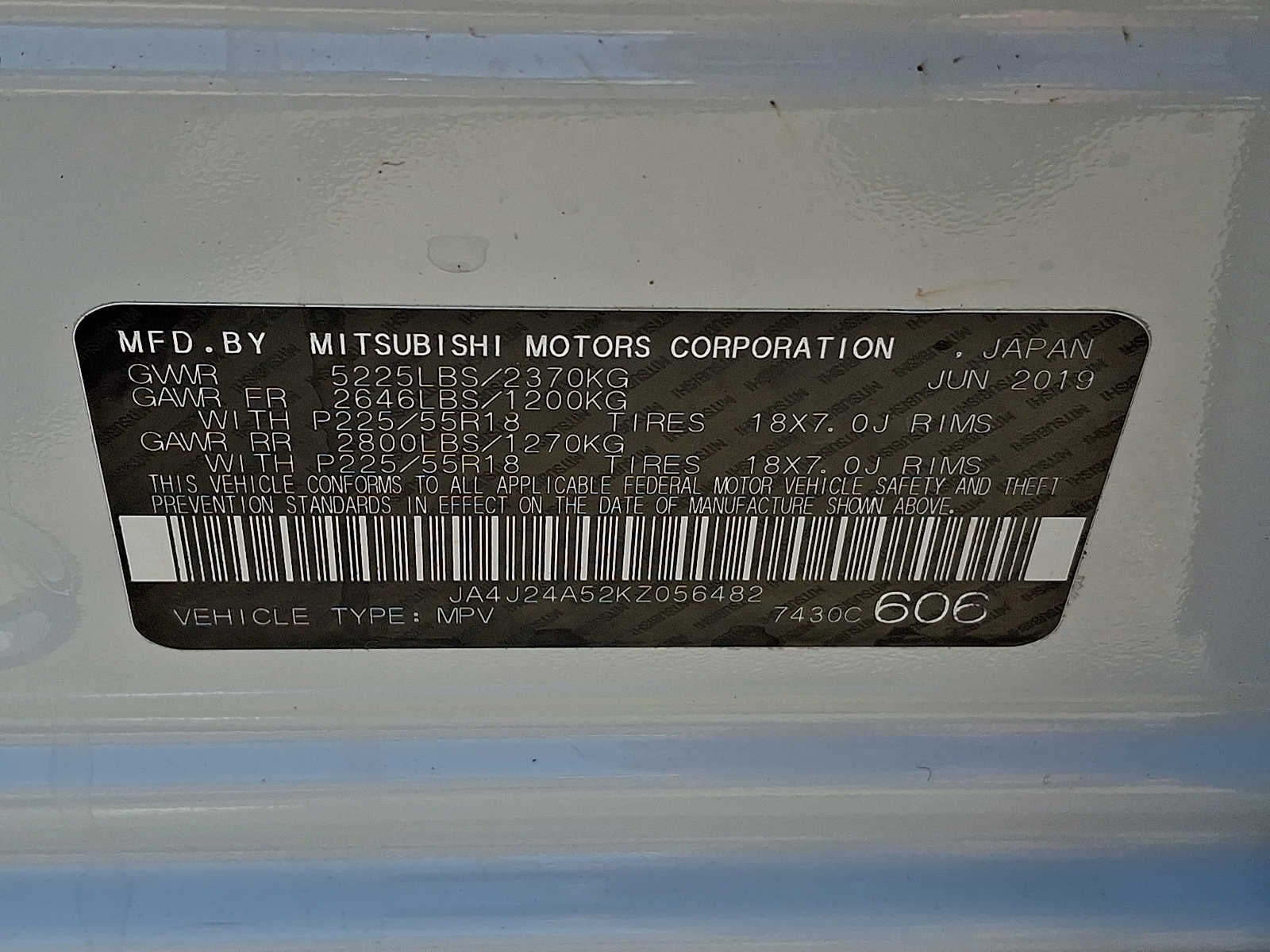 2019 Mitsubishi Outlander PHEV SEL S-AWC