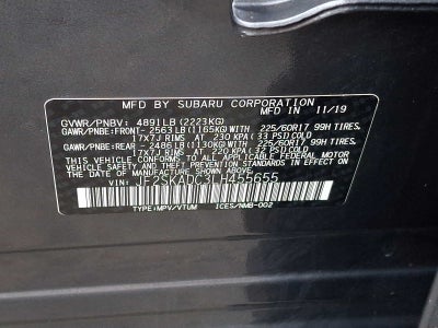 2020 Subaru Forester CVT