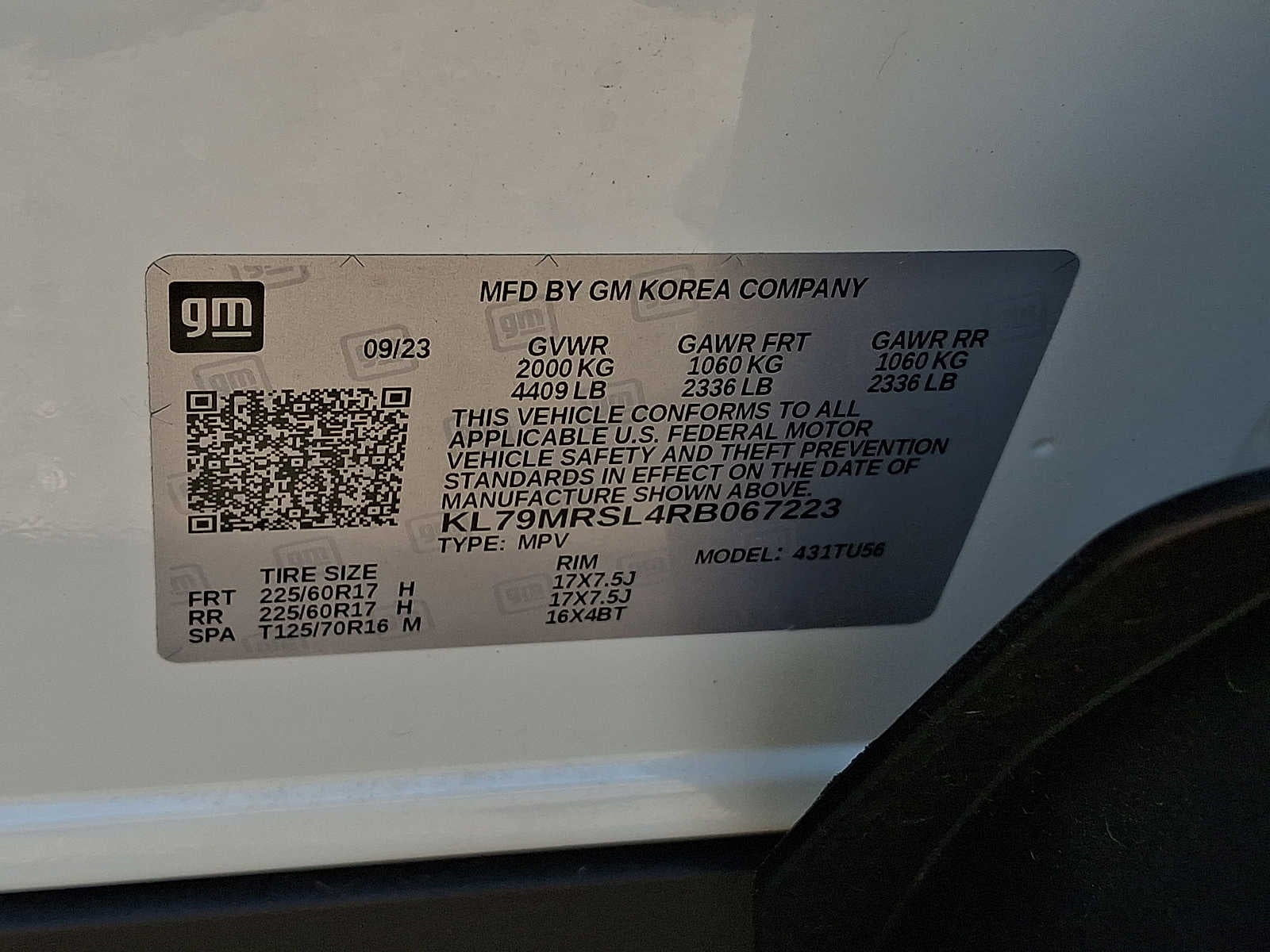 2024 Chevrolet TrailBlazer AWD 4dr LT