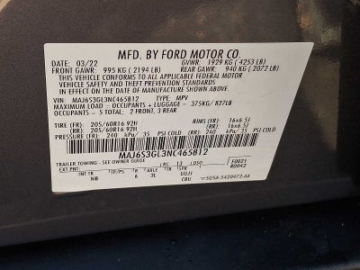 2022 Ford EcoSport SE 4WD