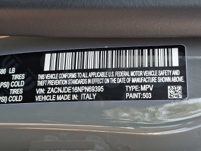 2022 Jeep Renegade Altitude 4x4