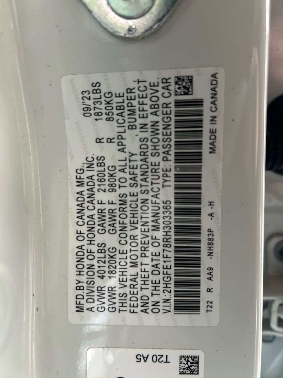 2024 Honda Civic EX CVT
