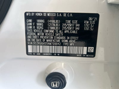 2022 Honda HR-V EX AWD CVT
