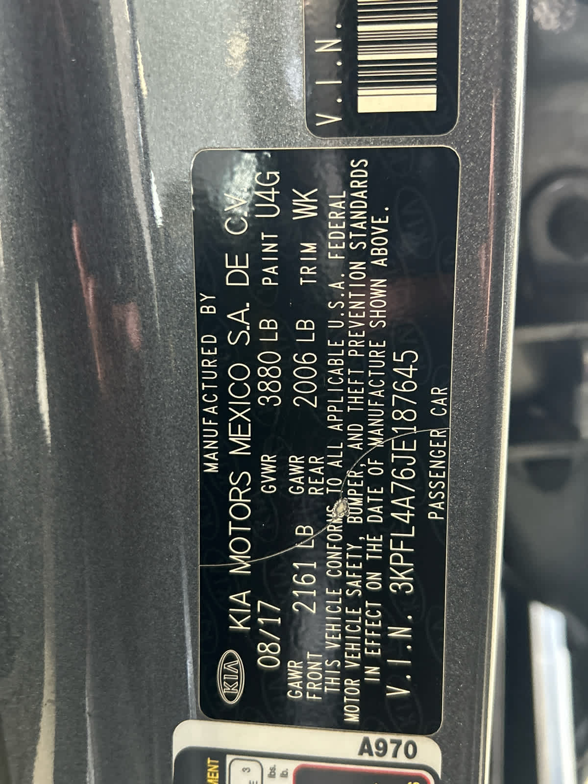 2018 Kia Forte S Auto