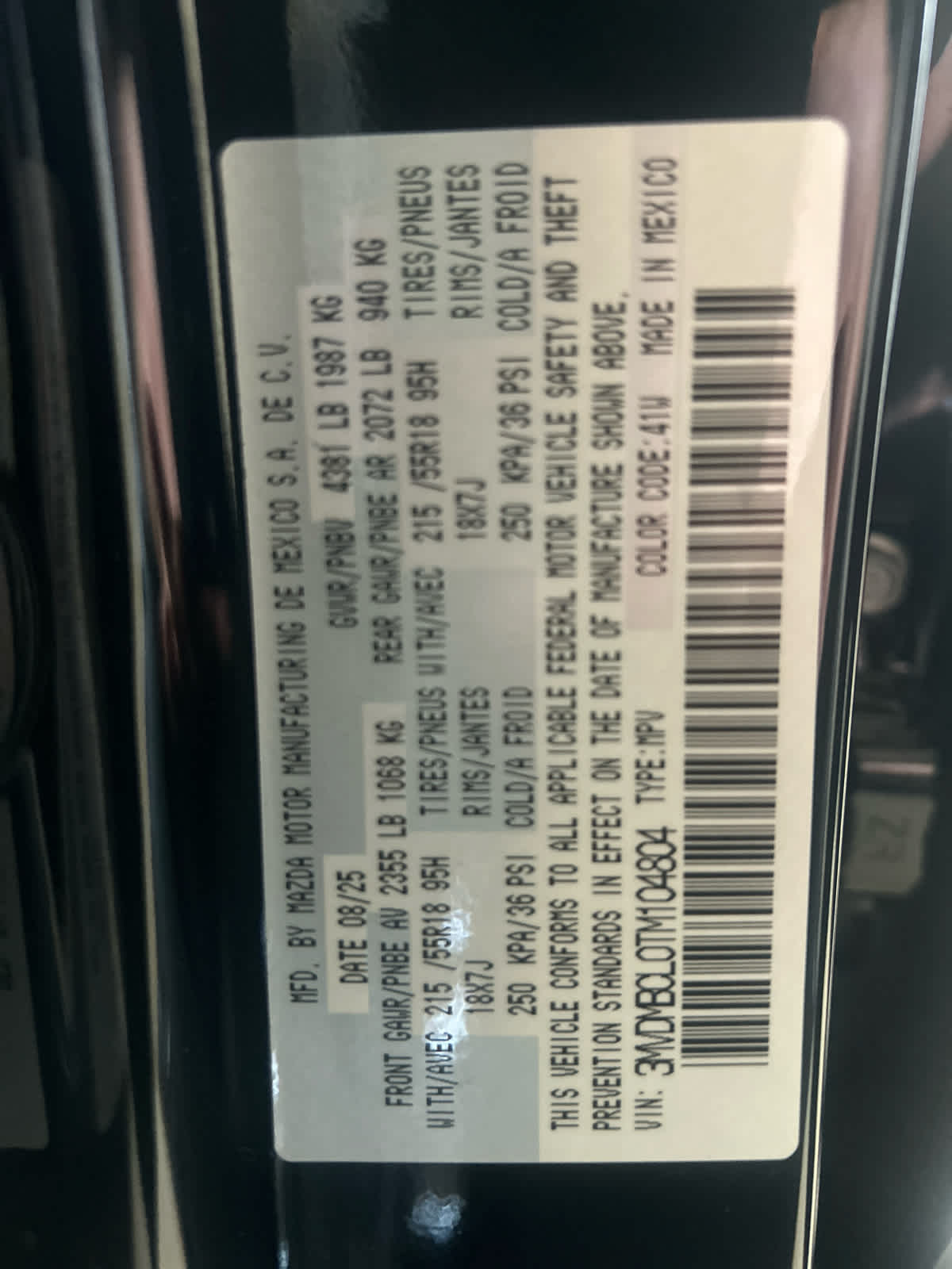2026 Mazda Mazda CX-30 2.5 S Aire Edition AWD