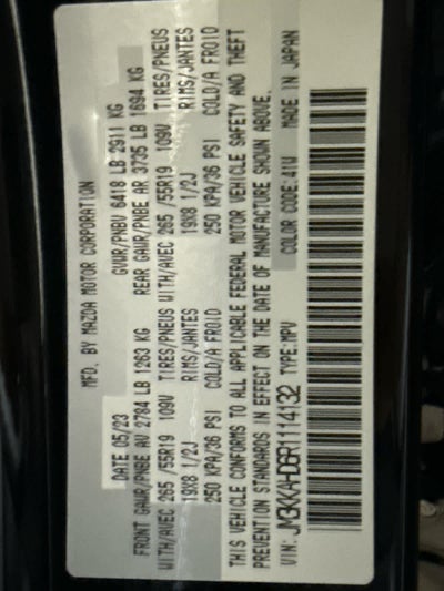 2024 Mazda Mazda CX-90 3.3 Turbo Select AWD