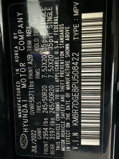 2023 Hyundai Palisade Calligraphy AWD