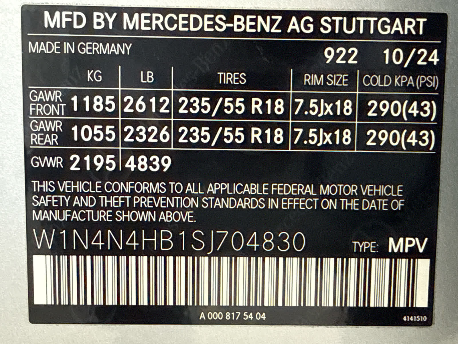 2025 Mercedes-Benz GLA GLA 250 4MATIC® SUV
