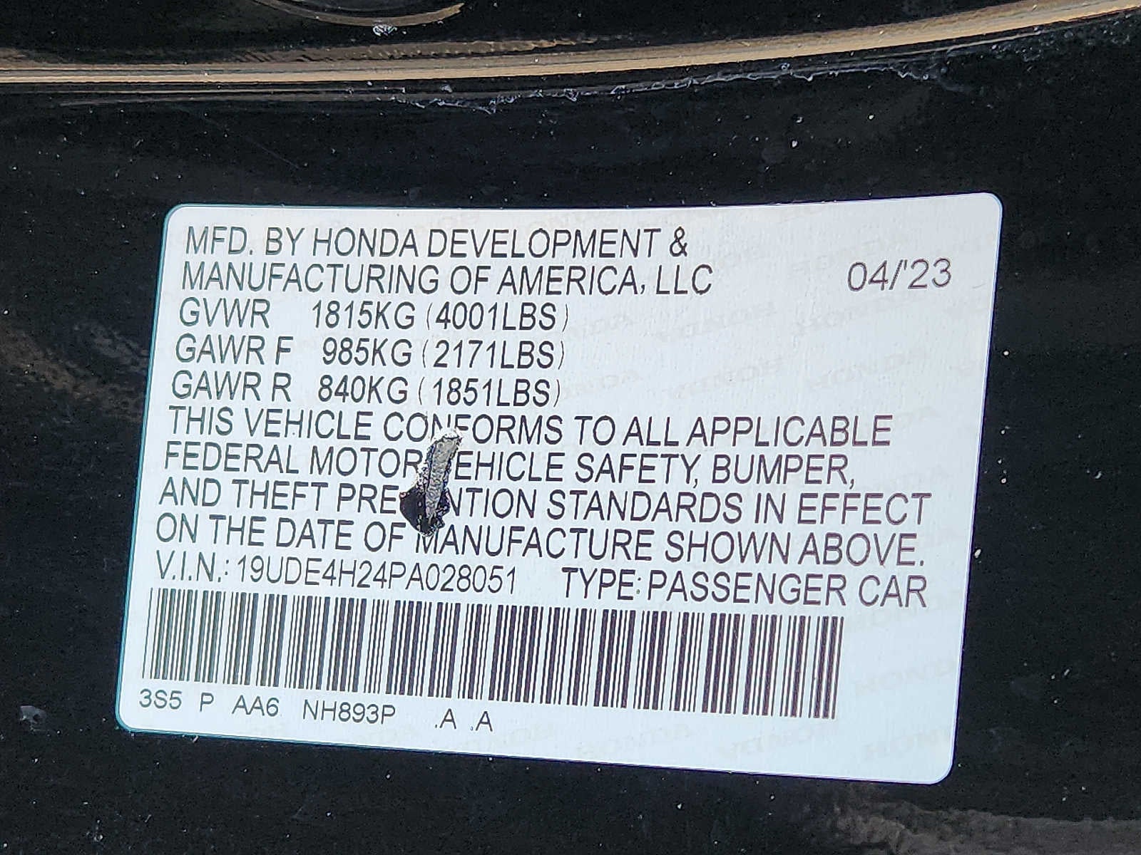 2023 Acura Integra Base