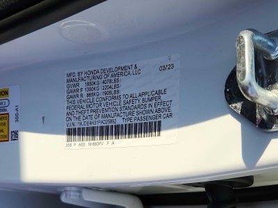 2023 Acura Integra w/A-Spec Package