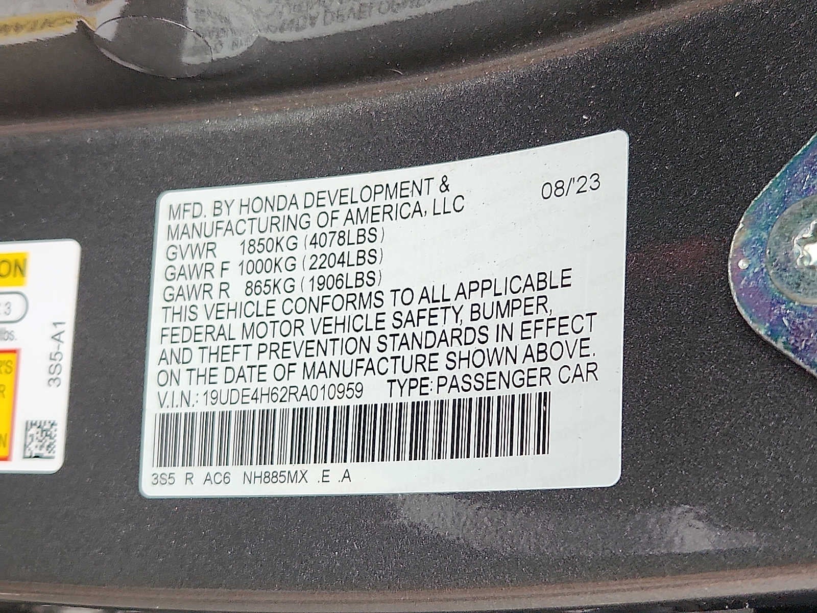 2024 Acura Integra w/A-Spec Technology Package