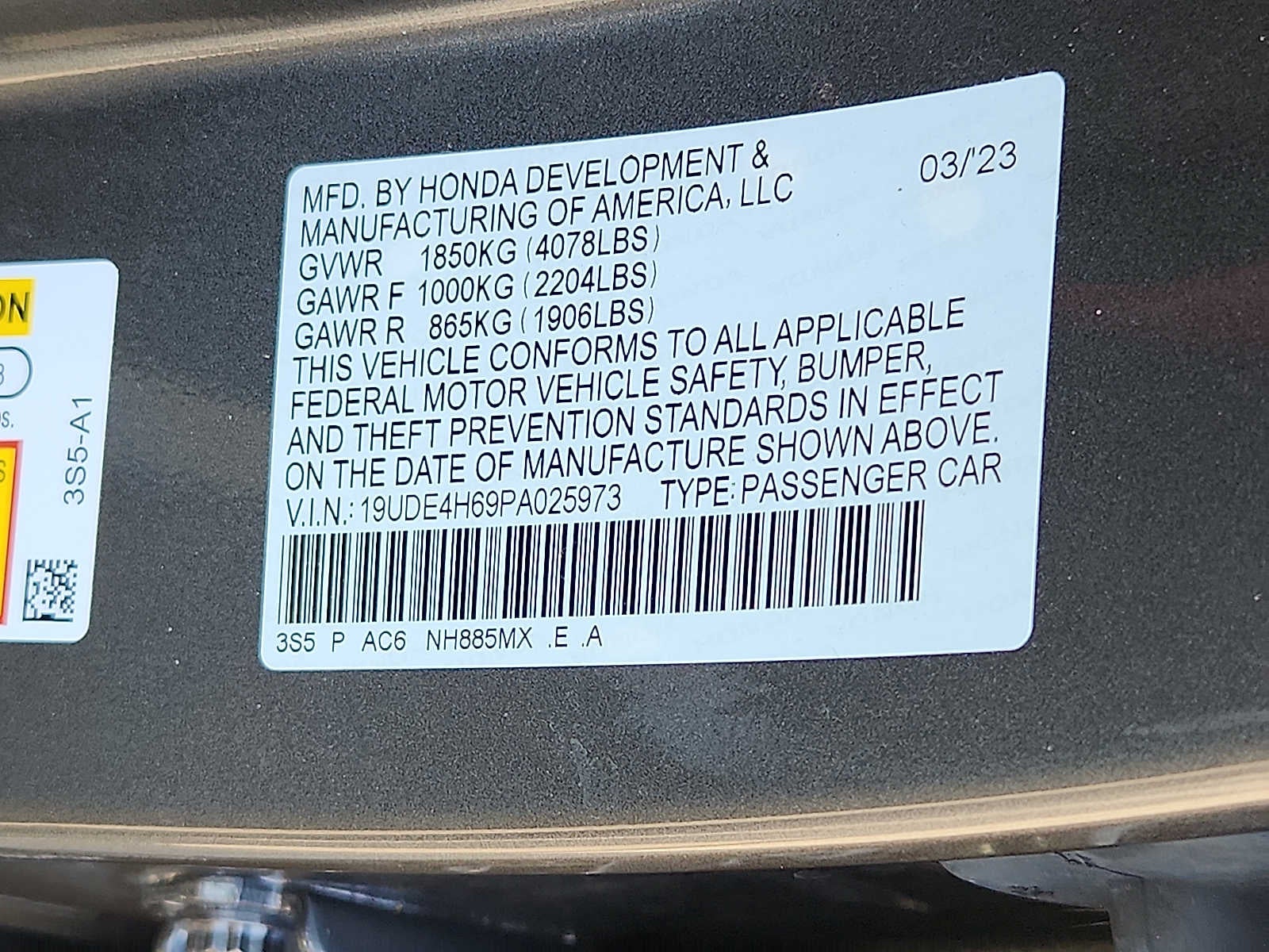 2023 Acura Integra w/A-Spec Technology Package