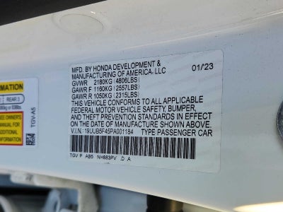 2023 Acura TLX w/Technology Package