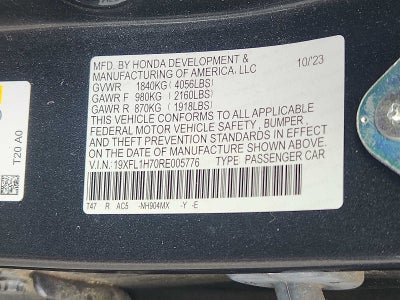 2024 Honda Civic EX-L