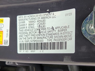 2023 Honda Civic Hatchback EX-L