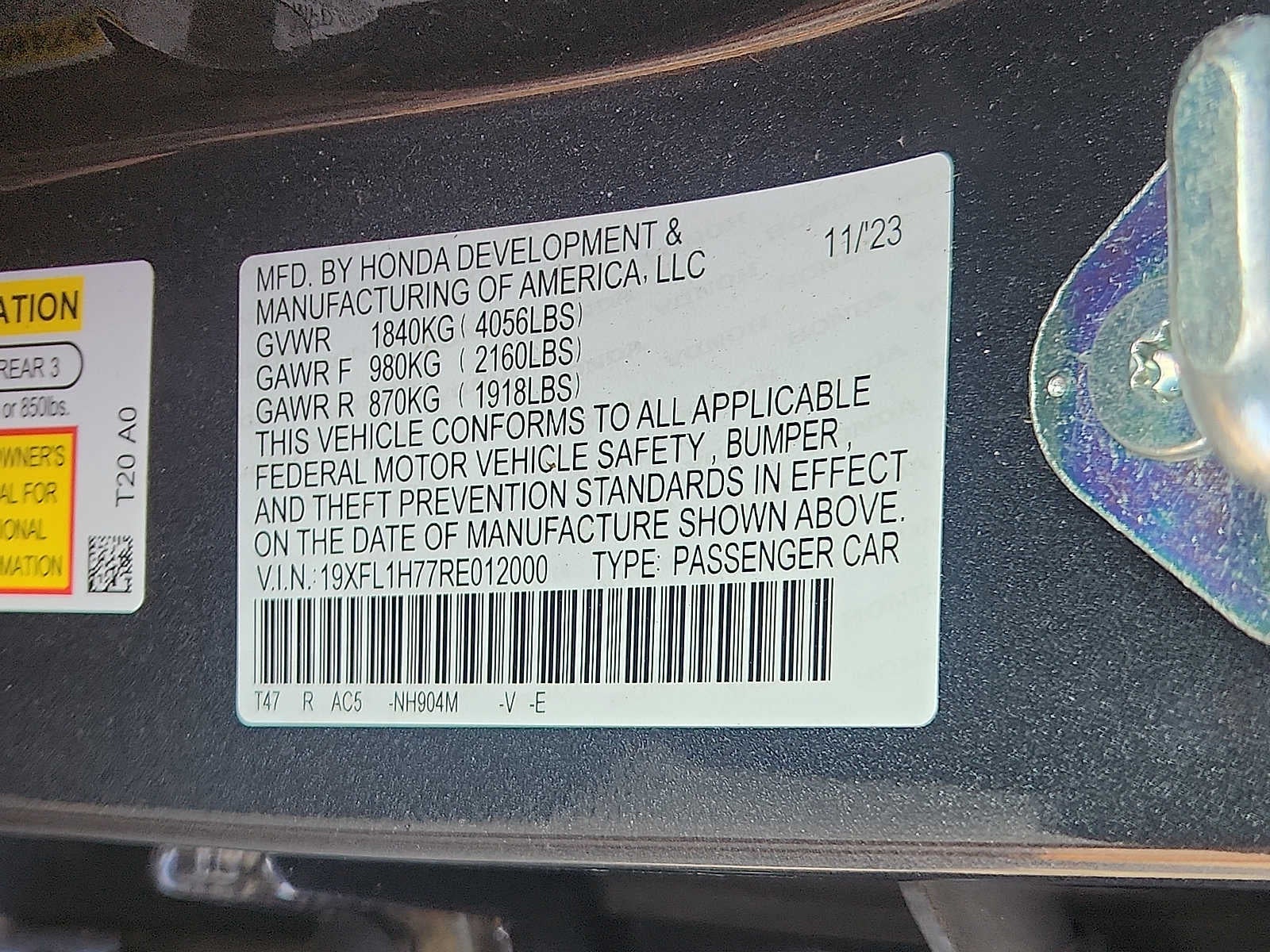 2024 Honda Civic EX-L