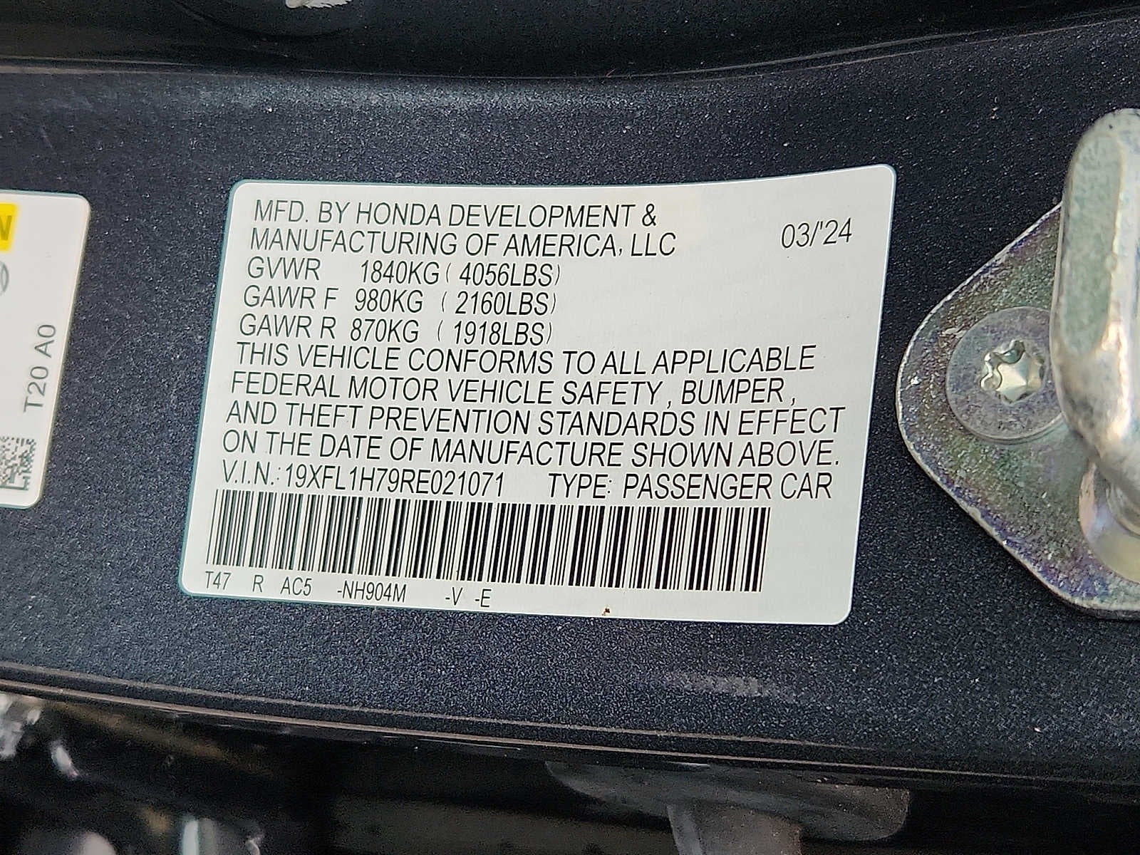 2024 Honda Civic EX-L