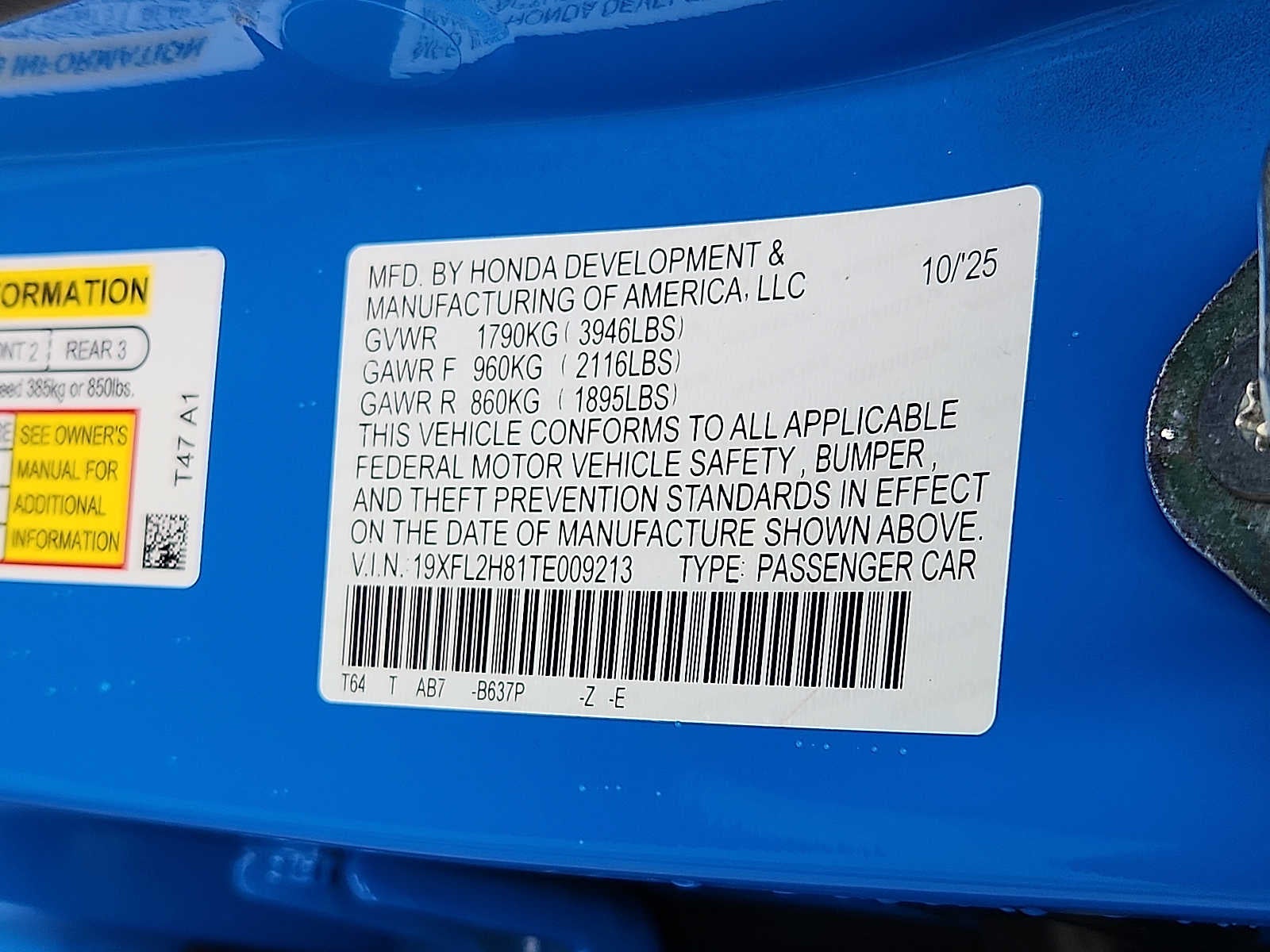 2026 Honda Civic Sport