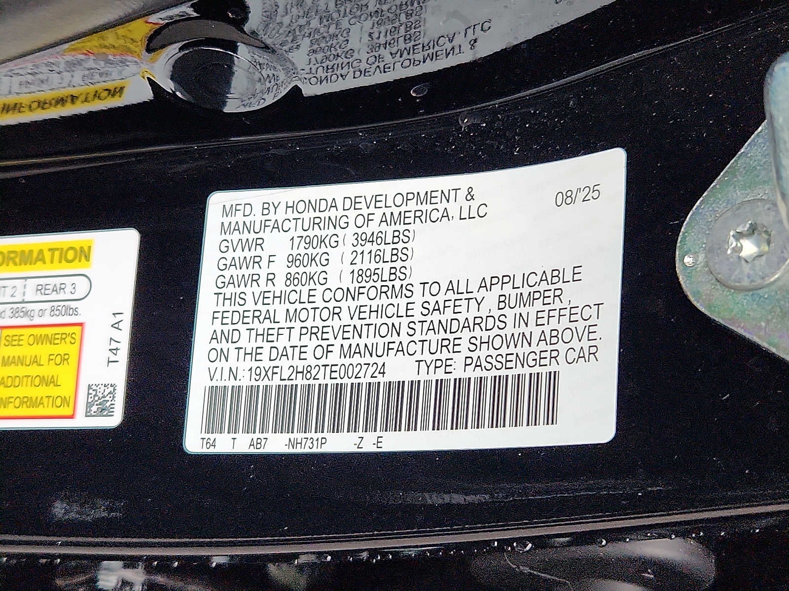 2026 Honda Civic Sport