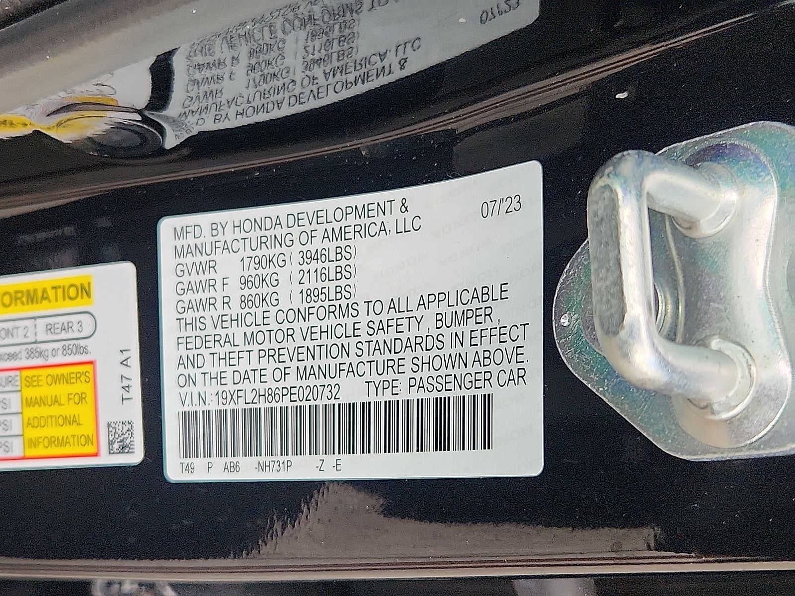 2023 Honda Civic Sport