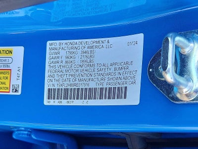 2024 Honda Civic Sport