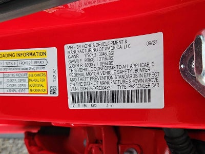 2024 Honda Civic Sport