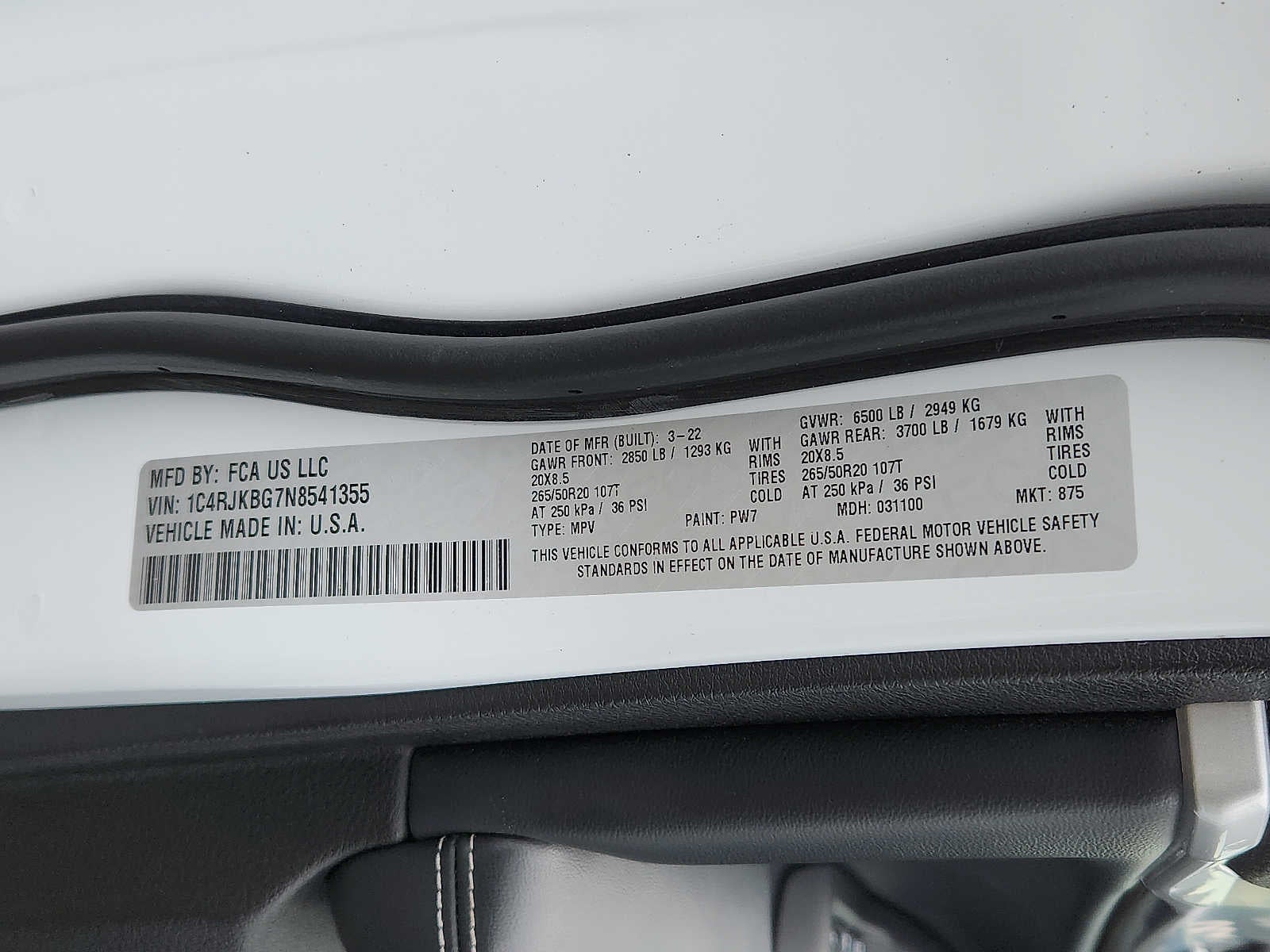 2022 Jeep Grand Cherokee L Limited