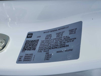 2022 Chevrolet Colorado 4WD Z71