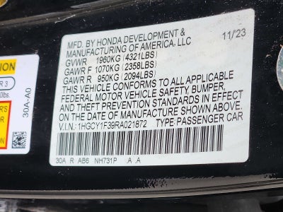 2024 Honda Accord EX
