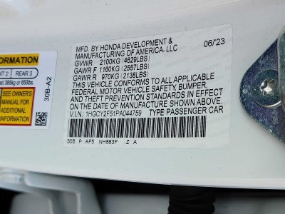 2023 Honda Accord Hybrid Sport