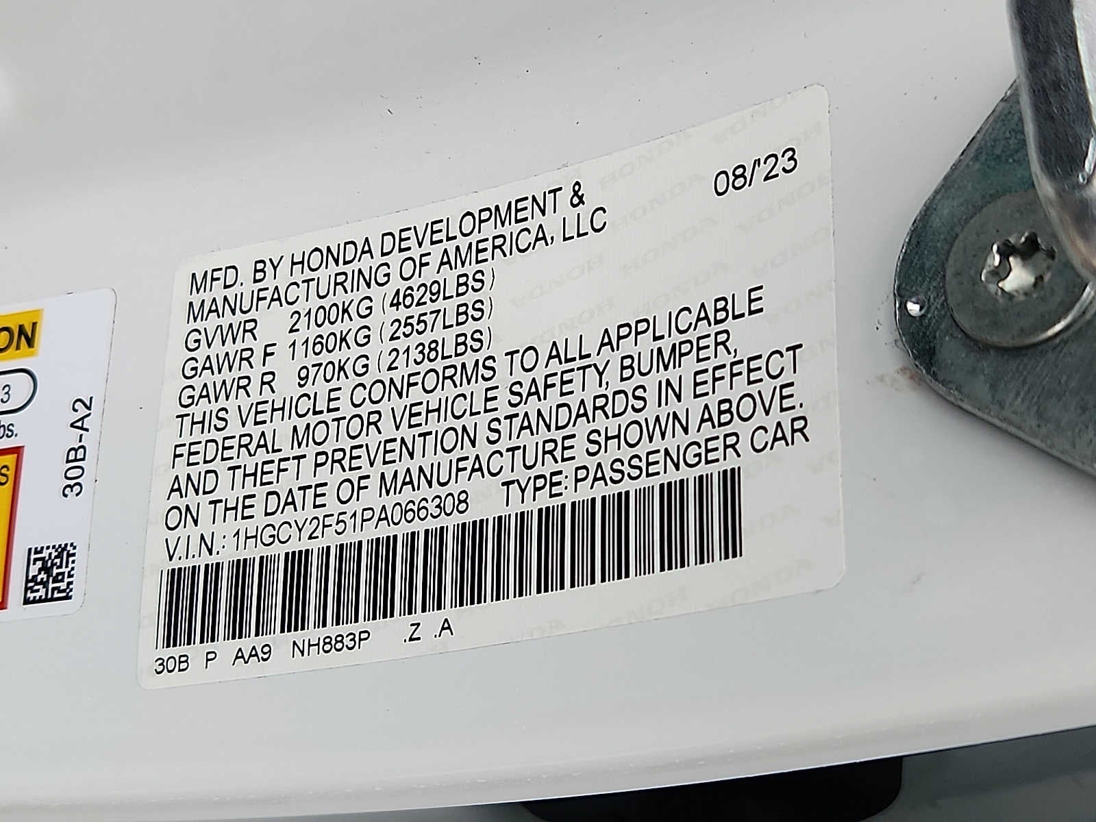 2023 Honda Accord Sport