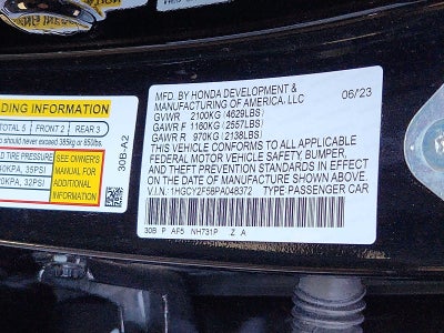 2023 Honda Accord Hybrid Sport