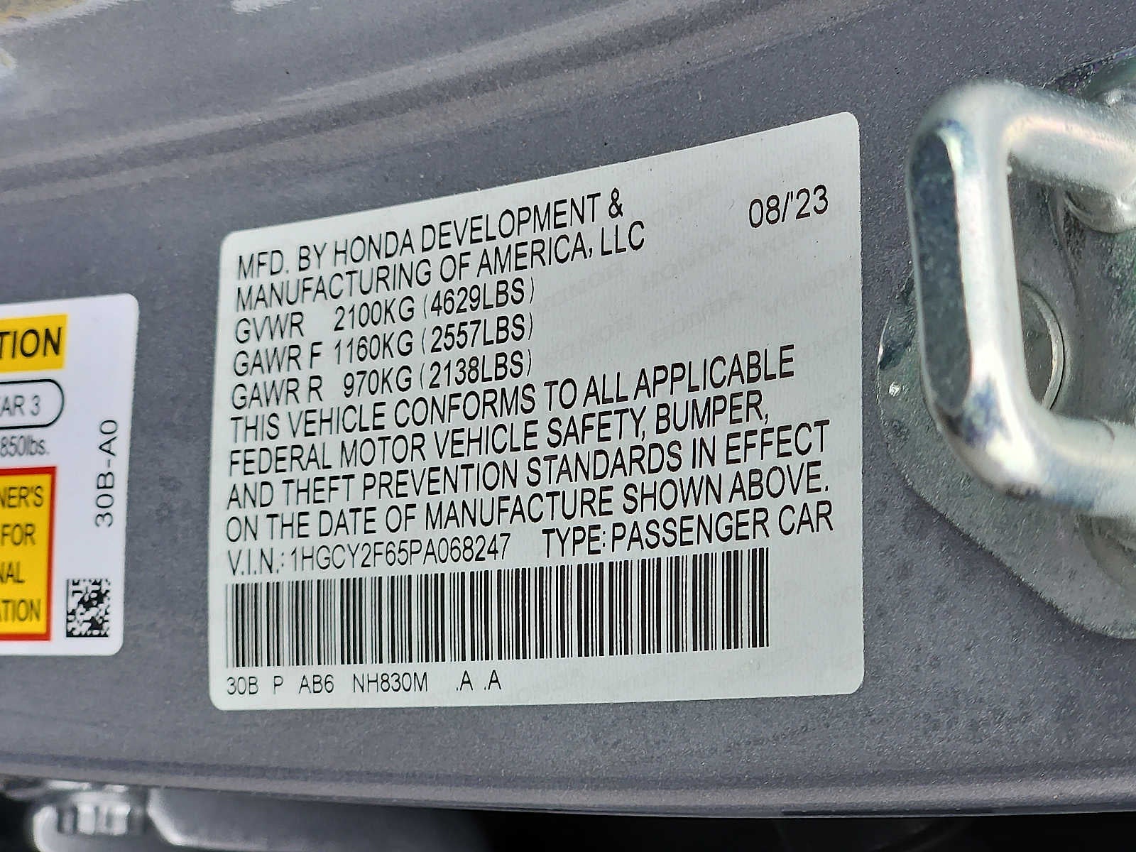 2023 Honda Accord EX-L