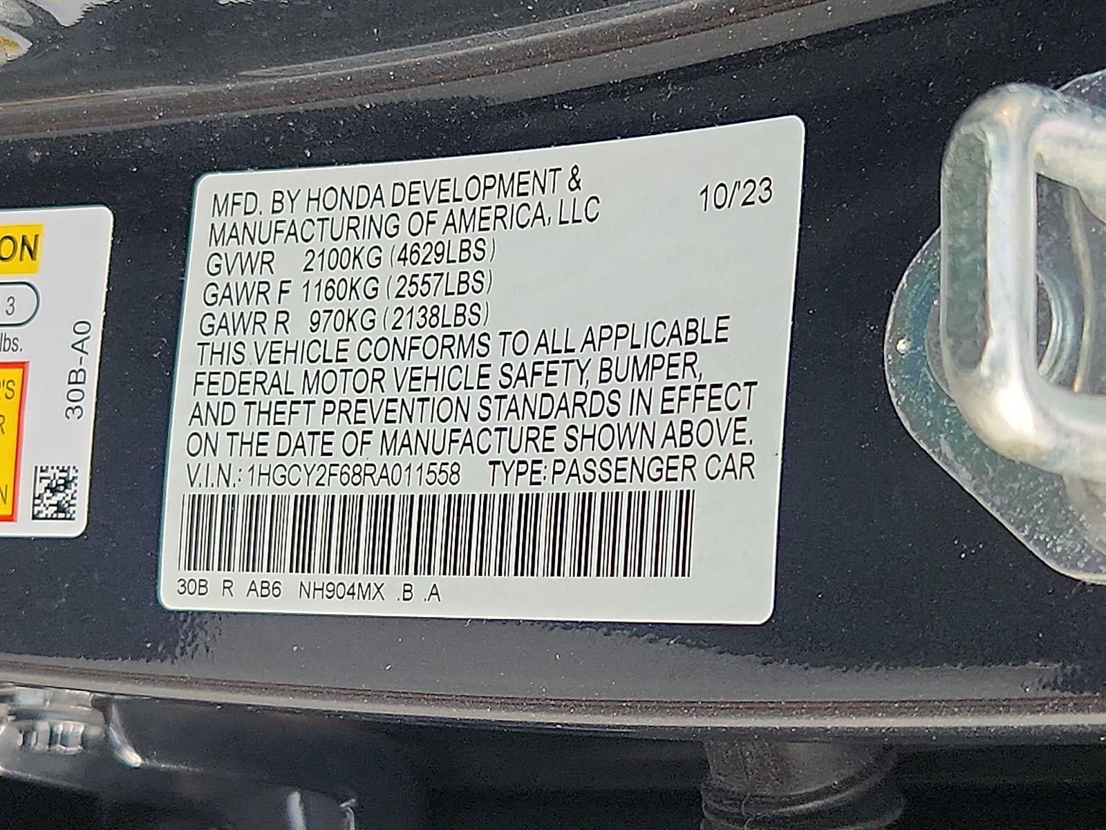 2024 Honda Accord Hybrid EX-L